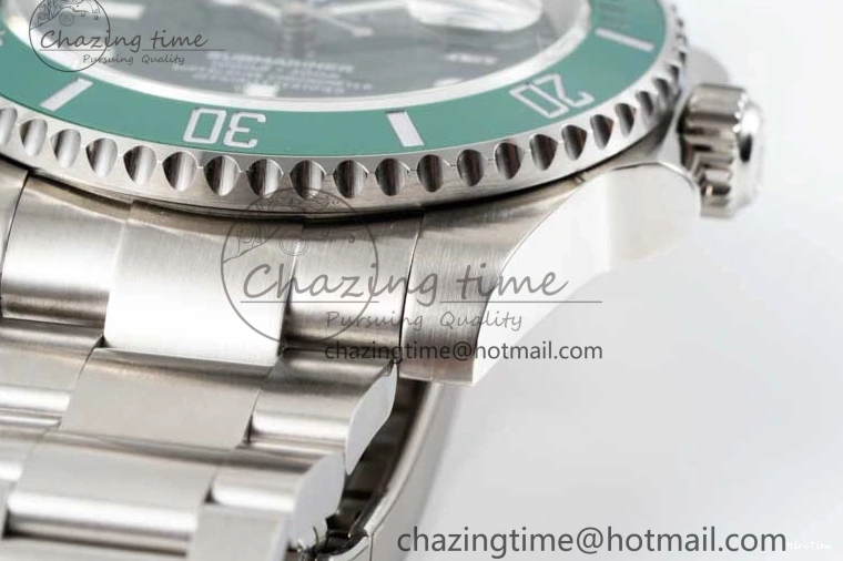 MiroTime 0401 Submariner 116610 LV Green Ceramic APSF 1:1 Best Edition on SS Bracelet VR Stretchable 2376